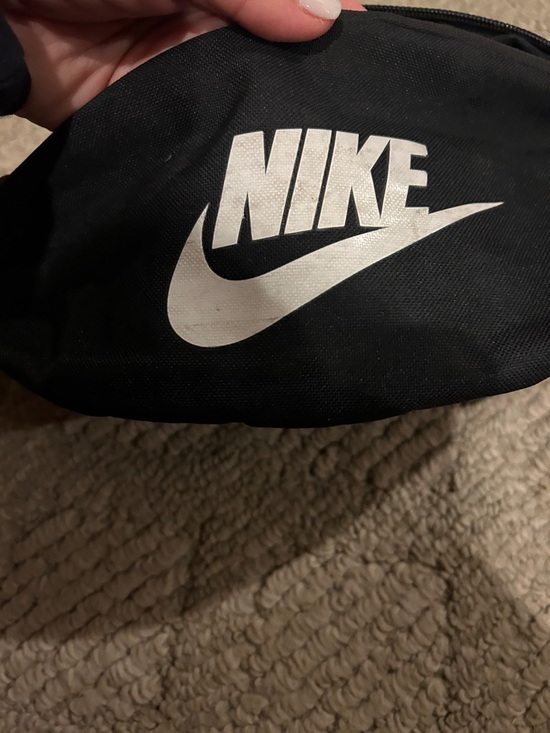 Nike Black Fanny Pack with White Swoosh - Picture 7 of 7